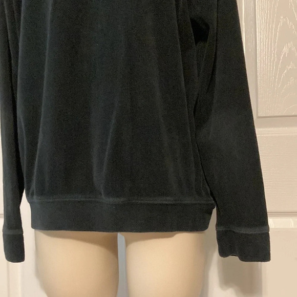 Koret Sport Black Velour Vintage Full Zip Jacket M - Picture 9 of 16
